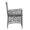9 Piece Outdoor Dining Set Pe Rattan Grey