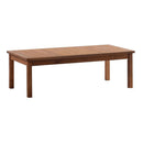 4 Piece Garden Lounge Set Solid Acacia Wood Oil Finish