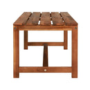 4 Piece Outdoor Lounge Set Solid Acacia Wood