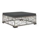 6 Piece Garden Lounge Set With Dark Grey Cushions Pe Rattan Grey