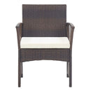 4 Piece Garden Lounge Set With Cushion Poly Rattan