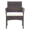 4 Piece Garden Lounge Set With Cushion Poly Rattan