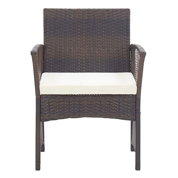 4 Piece Garden Lounge Set With Cushion Poly Rattan