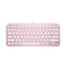 Logitech Mx Keys Mini Minimalist Wireless Illuminated Keyboard Rose