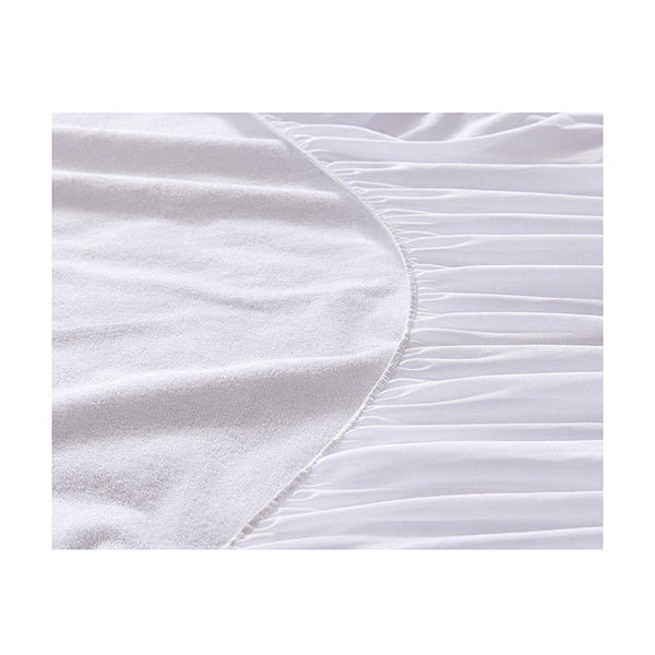 Terry Cotton Fully Fitted Waterproof Mattress Protector In Queen Size