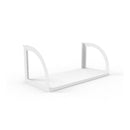 Luxe Eternity Hung Shelf Natural White 600Mm W X 270Mm D X 250Mm H