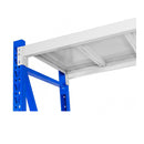 1 Bay Garage Storage Steel Rack Long Span Shelving 2M Wide 800Kg