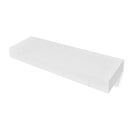Floating Wall Shelves With Drawers 2 Pcs White