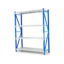 1 Bay Garage Storage Steel Rack Long Span Shelving 2M Wide 800Kg