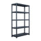 Storage Shelf Racks 2 Pcs Black 250 Kg 80X40X180 Cm Plastic