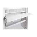 Move Pull Out File Reference Shelf To Suit Tambour Door Unit White