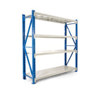 Garage Storage Steel Rack Shelving 2M Wide 400Kg