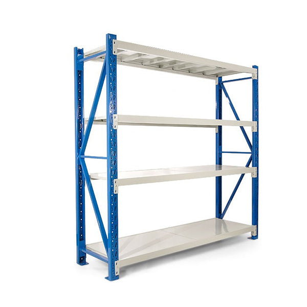Garage Storage Steel Rack Shelving 2M Wide 400Kg