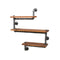 Industrial DIY Pipe Shelf Wall Bracket