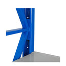Garage Storage Steel Rack Shelving 2M Wide 400Kg
