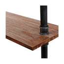 Vintage DIY Pipe Shelf Rustic