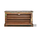 Shoe Storage Bench Solid Reclaimed Wood