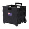 Foldable Shopping Cart Trolley Pack Black