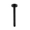 10 Inch Round Black Rainfall Shower Head With Ceiling Shower Arm Set
