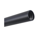 400Mm Stainless Steel Wall Mounted Bathroom Shower Arm Round Black