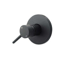 10 Inch Shower Head Stainless Steel Round Gooseneck Shower Arm Black