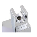 Bathroom Square Chrome Handheld Shower With Flexible Hose And Holder