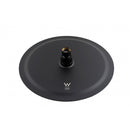 250Mm 10 Inch Round Black Rainfall Shower With Wall Mounted Shower Arm