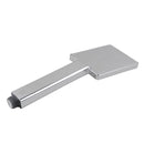 Bathroom Square Chrome Handheld Shower With Flexible Hose And Holder