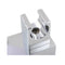 Bathroom Square Chrome Handheld Shower And Pvc Hose With Holder