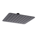 8 Inch Shower Head With 400Mm Wall Shower Arm Black