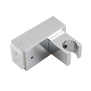 Bathroom Square Chrome Handheld Shower And Pvc Hose With Holder