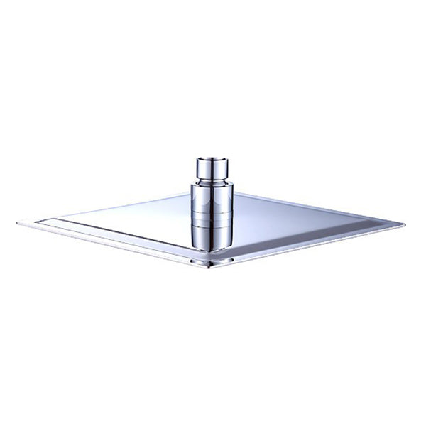 300 Mm Shower Head Square 304 Ss Polished Chrome Finish