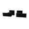 8 Inch Shower Head With 400Mm Wall Shower Arm Black