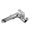 Freestanding Bathtub Mixer With Handheld Shower Spout Floor Mounted