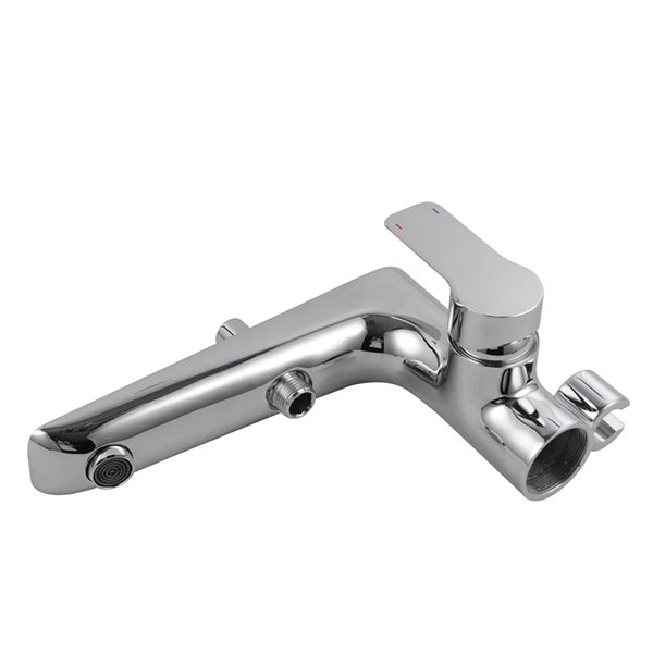 Freestanding Bathtub Mixer With Handheld Shower Spout Floor Mounted