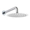 250 Mm Round Chrome Slim Shower Head 300Mm Wall Mounted Shower Arm Set