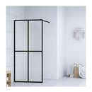 Walk In Shower Screen Tempered Glass Frosted White