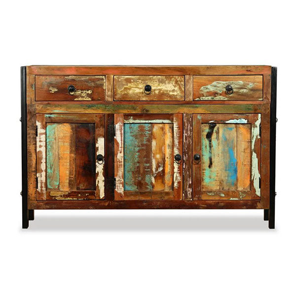 Sideboard Solid Reclaimed Wood 120X35X76 Cm
