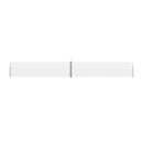 Patio Retractable Side Awning 170X1200 Cm Cream