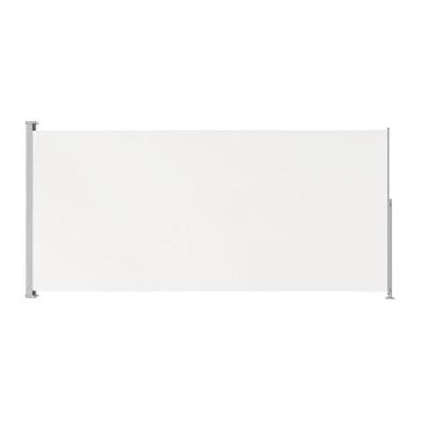 Patio Retractable Side Awning 180X500Cm Cream
