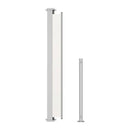 Patio Retractable Side Awning 180X500Cm Cream