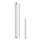 Patio Retractable Side Awning 180X500Cm Cream