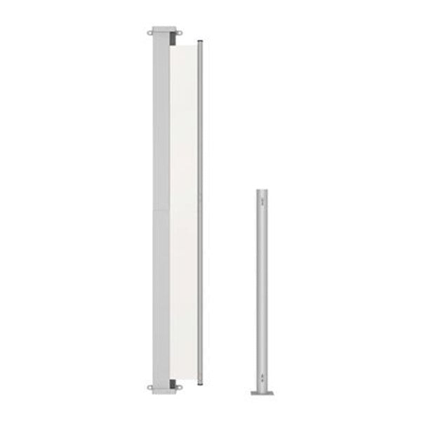 Patio Retractable Side Awning 180X500Cm Cream