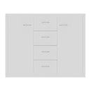 Sideboard White 88X30X65 Cm Chipboard