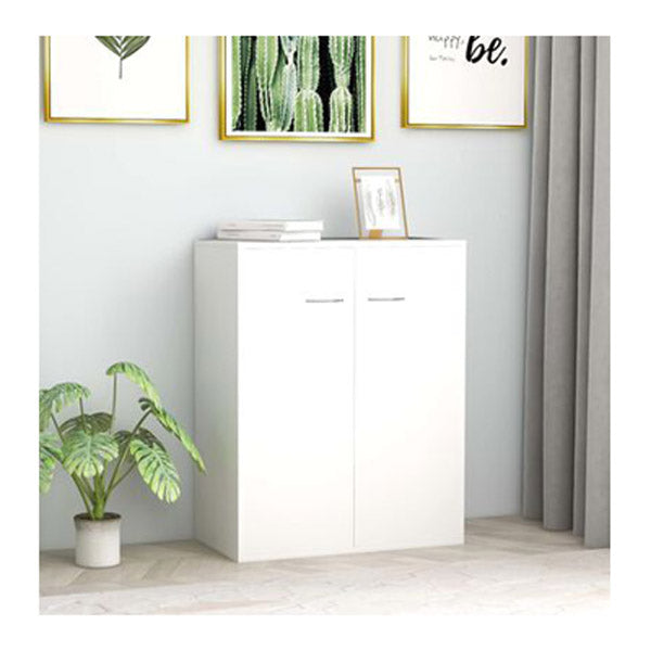 Sideboard White 60X30X75 Cm Chipboard