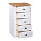 Sideboard White 46X40X89 Cm Pine Panama Range