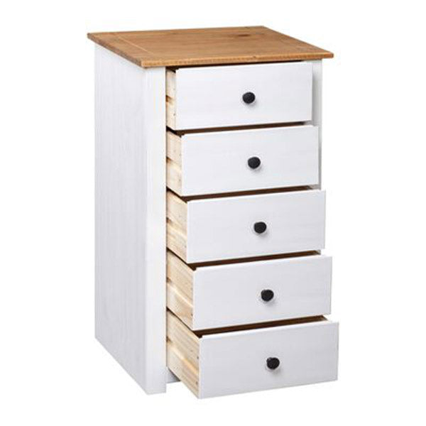 Sideboard White 46X40X89 Cm Pine Panama Range