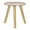 Nesting Side Tables 2 Pcs Gold 40X45 Cm And 30X40 Cm Mdf