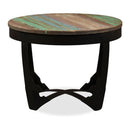 Side Table Solid Reclaimed Wood 60X40 Cm