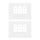 Party Tent Sidewall 2 Pcs With Window Pe
